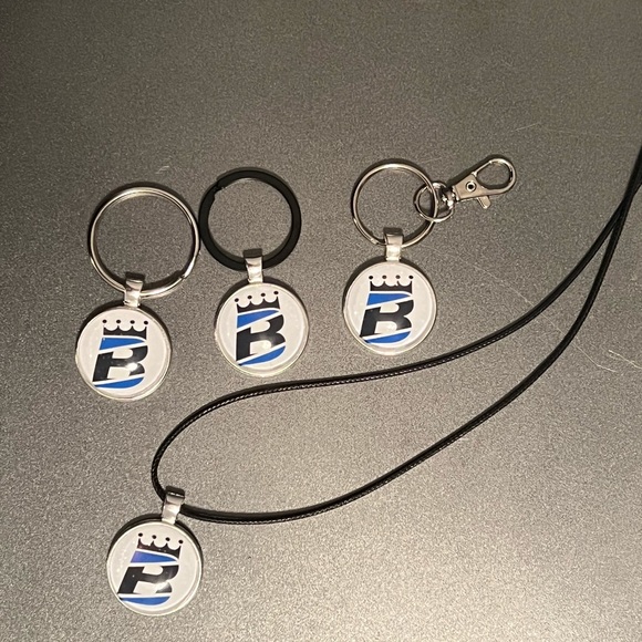 Handmade magnets, keychains, earrings, and pendant necklaces-customizable. - Picture 6 of 11